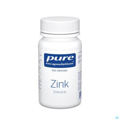 Pure Encapsulations Zink (zinkcitrat) 60 Kapseln 