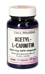 Acetyl-L-Carnitin 250 mg GPH Kapseln 