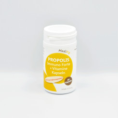 Propolis Immuno Forte + Vitamine Kapseln 