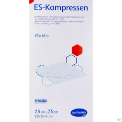 ES-Kompressen steril 16fach 7,5x7,5cm 