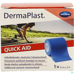 DERMAPLAST QuickAid Pflaster blau 