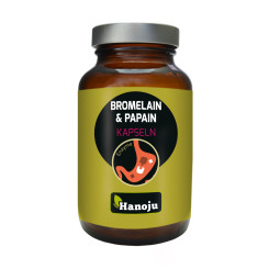 Hanoju Bromelain + Papain 370 mg Kapseln 