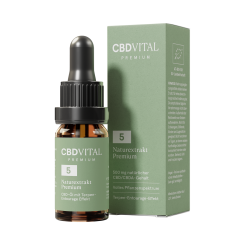 CBD VITAL Naturextrakt PREMIUM Öl 5% 