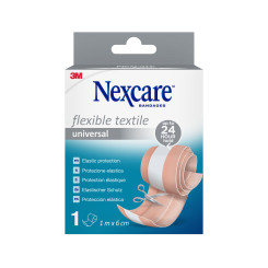 Nexcare™ Flexible Textile Universal Band Pflaster, 1 m x 6 cm, 1/Packung 