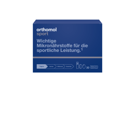 orthomol sport Trinkfläschen, Tabletten und Kapseln 