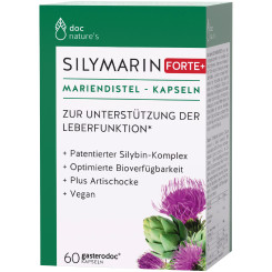 doc nature‘s SILYMARIN FORTE+ Mariendistel-Kapseln 