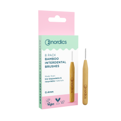 Nordics Interdental Zahnbürste Öko Bambus 