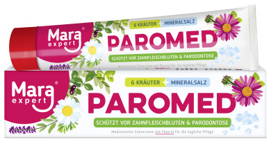 Mara expert<sup>®</sup> PAROMED Zahncreme mit Fluorid 