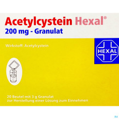 ACETYLCYS HEX GRAN 200MG 20ST 