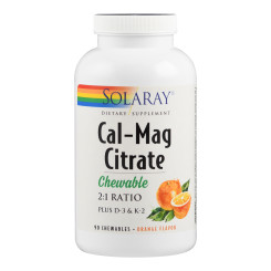 Supplementa Cal-Mag Citrat + D3 & K2 Kautabletten 