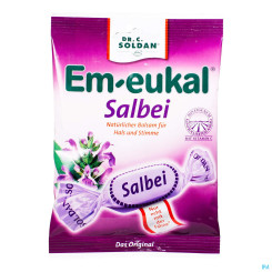 Em-eukal Bonbons zuckerhaltig Salbei 75g 