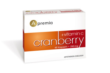 Apremia Cranberry mit Vitamin C Kapseln 