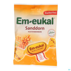 Em-eukal Bonbons zuckerfrei Sanddorn 75g 