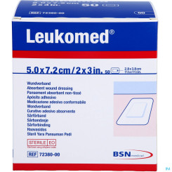 LEUKOMED WUNDVB ST  7,2X 5CM 50ST 