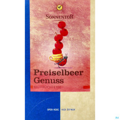 Sonnentor Preiselbeer Genuss Früchtetee bio 