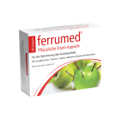 ferrumed<sup>®</sup> pflanzliche Eisen-Kapseln 