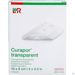 CURAPOR Wundverband steril transparent 10 x 8 cm 
