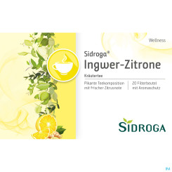 Sidroga Wellness-Tee Ingwer-Zitrone 20ST 