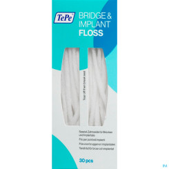 TEPE BRIDGE +IMPLANT FLOSS 30ST 