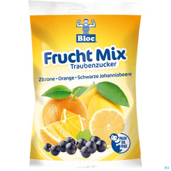 Bloc Traubenzucker Beutel Frucht Mix 75g 