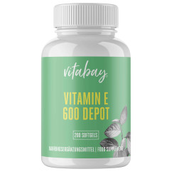Vitabay Vitamin E 600 IE Weichkapseln 