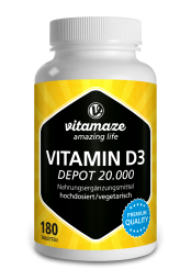 Vitamaze Vitamin D3 20000IE Depot hochdosiert 