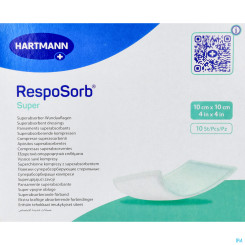 RESPOSORB SUP.WUNDAUFL 10X10 10ST 