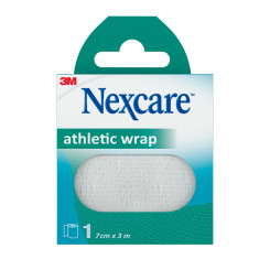 Nexcare™ Athletic Wrap, weiß, 7cm x 3m 