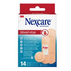 Nexcare™ Bloodstop Strips, 3 Grössen assortiert, 14 Stk. 