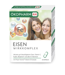 Ökopharm44® Eisen Wirkkomplex Kapseln 30 ST 
