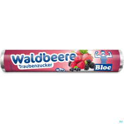 Bloc Traubenzucker Rollen Waldbeere 42g 