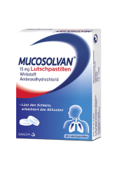 Mucosolvan<sup>®</sup> 15 mg Lutschpastillen 