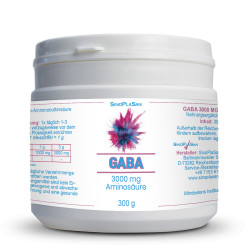 GABA 3000 mg 300 g Pulver 