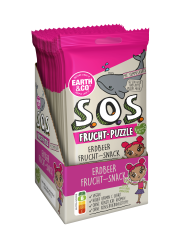 S.O.S. Frucht-Puzzle Erdbeer - Display 20 Stk. 