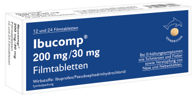 Ibucomp® 200 mg/30 mg Filmtabletten 24 Stück 