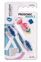 miradent Prosonic micro 2 - Ersatzbürsten 