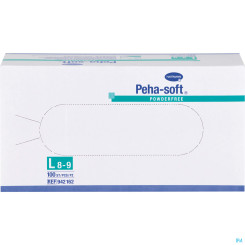 Peha-soft Untersuchungshandschuh puderfrei L 