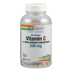 Vitamin C 500 mg mit Bioflavonoid-Konzentrat, gepuffert Kapseln 