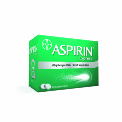 Aspirin® Express 500 mg überzogene Tablette 40 Stück 