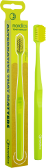 Nordics Öko Zahnbürste Premium PLA Grün 
