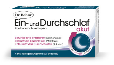 Dr. Böhm<sup>®</sup> Ein- und Durchschlaf akut Dragees 