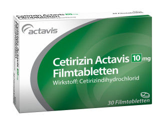 Cetirizin Actavis 10 mg Filmtabletten 30ST 