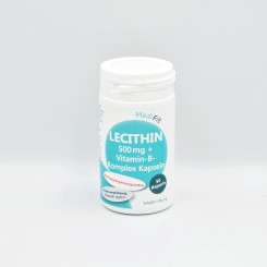Lecithin 500 mg + Vitamin-B-Komplex Kapseln 