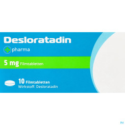 DESLORATADIN +PH FTBL 5MG 10ST 