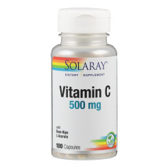 Supplementa Vitamin C 500 mg mit Hagebutte & Acerola Kapseln 