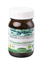 Sanatur Spirulina & Chlorella Tabletten BIO 