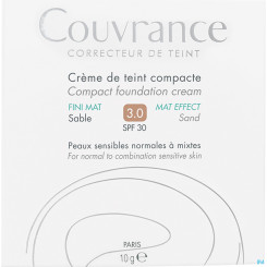 Avène Couvrance Kompakt Creme-make-up Mattierend Sand 10g 