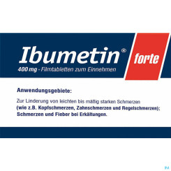Ibumetin Flmtabletten Forte 400mg 40 Stück 