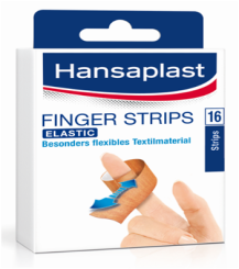 Hansaplast Elastic Finger Strips Flexibles Pflaster 