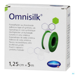 Omnisilk Fixierpflaster 5mx 1,25cm 
